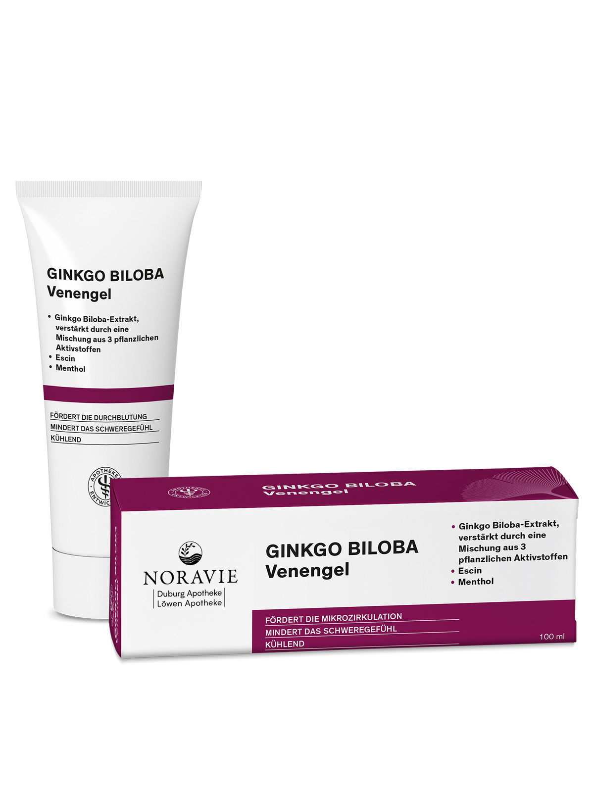 Noravie Venengel Ginkgo Biloba 100 ml