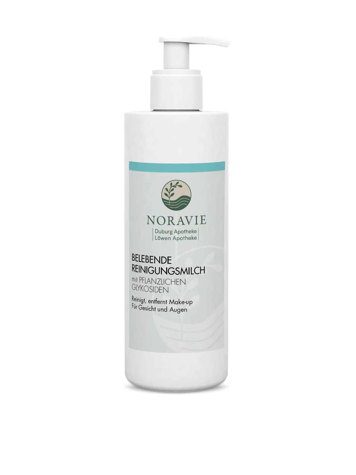 Noravie Belebende Reinigungsmilch mit pflanzlichen Glykosiden 400 ml